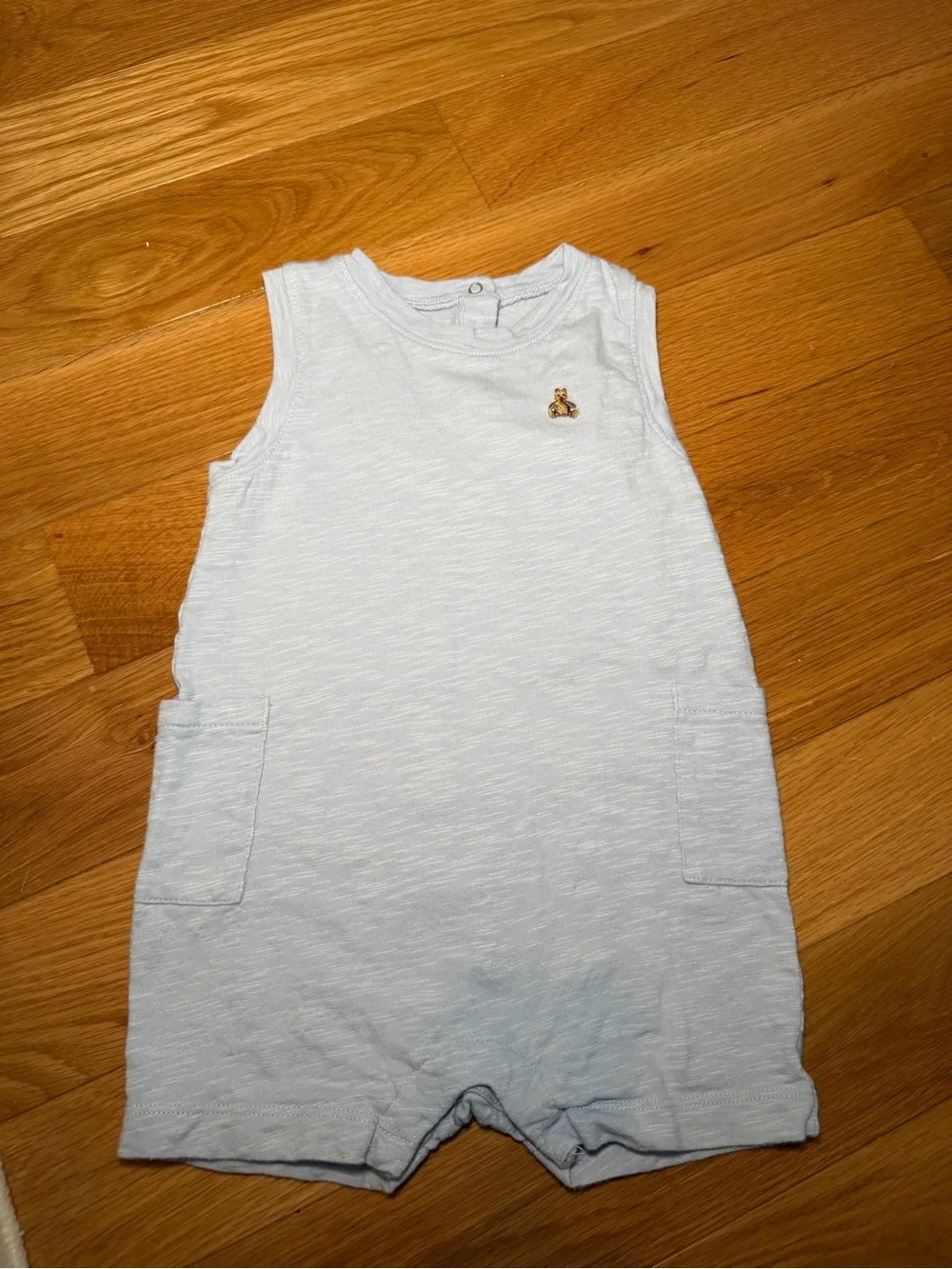 GAP Baby Organic Cotton Shorty Romper 18 M